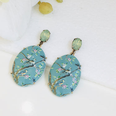 Bird Dangler Earrings Zayn Luxury Jewellery